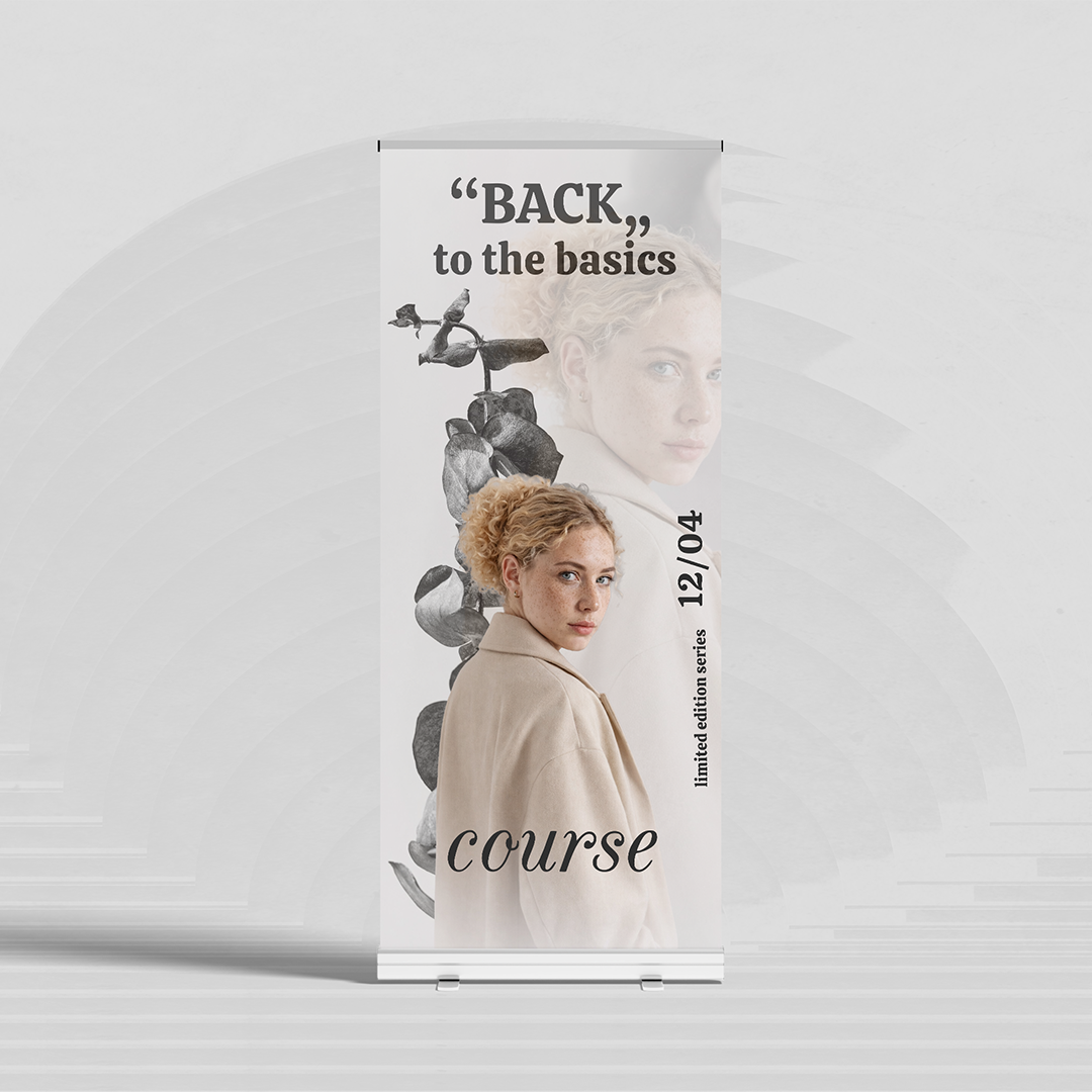 Design roll-up personalizat - STANDARD